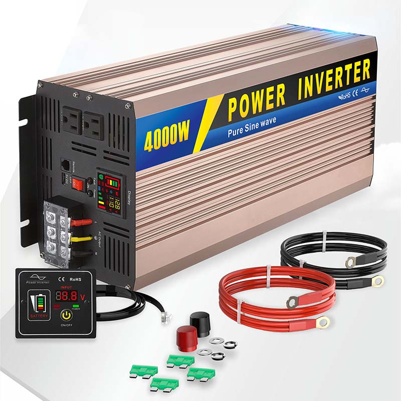 4000W  4KW Power Inverter Solar Pure Sine Wave Inverter